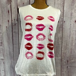 Sunset & Rose Lips Tank